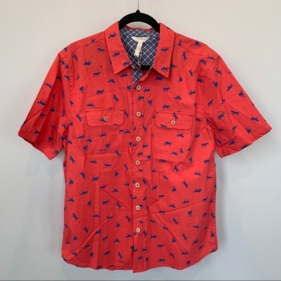 Matilda Jane High Horse Button-Up Shirt Sz L NWT - Picture 1 of 5